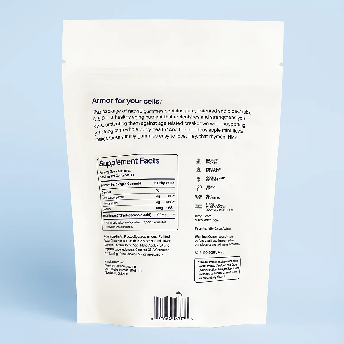 Fatty15 Gummies for Adults